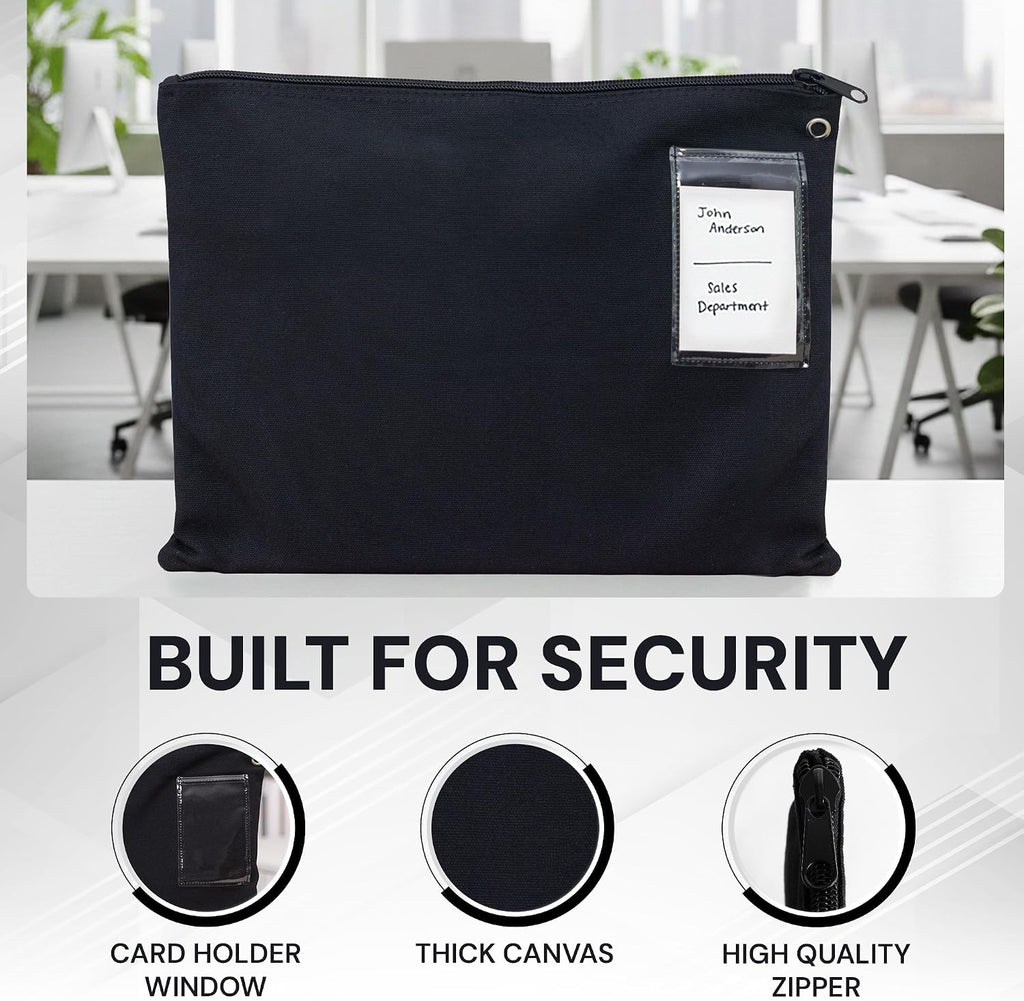 Interoffice Mailer Transit Sack – Extra Large & Durable Zipper