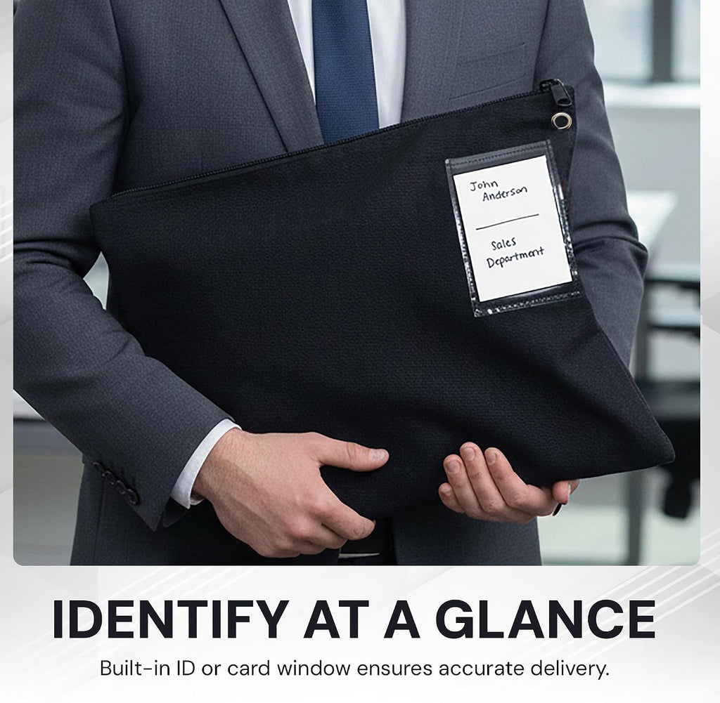 Interoffice Mailer Transit Sack – Extra Large & Durable Zipper