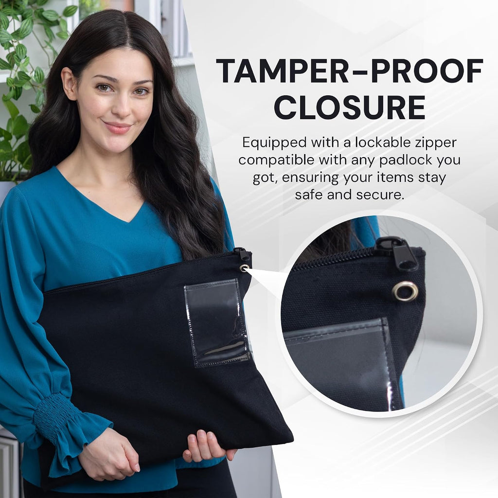 Interoffice Mailer Transit Sack – Extra Large & Durable Zipper