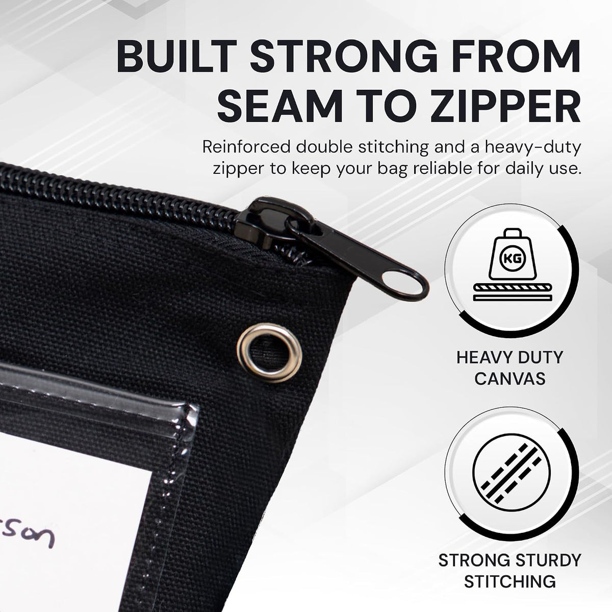 Interoffice Mailer Transit Sack – Extra Large & Durable Zipper